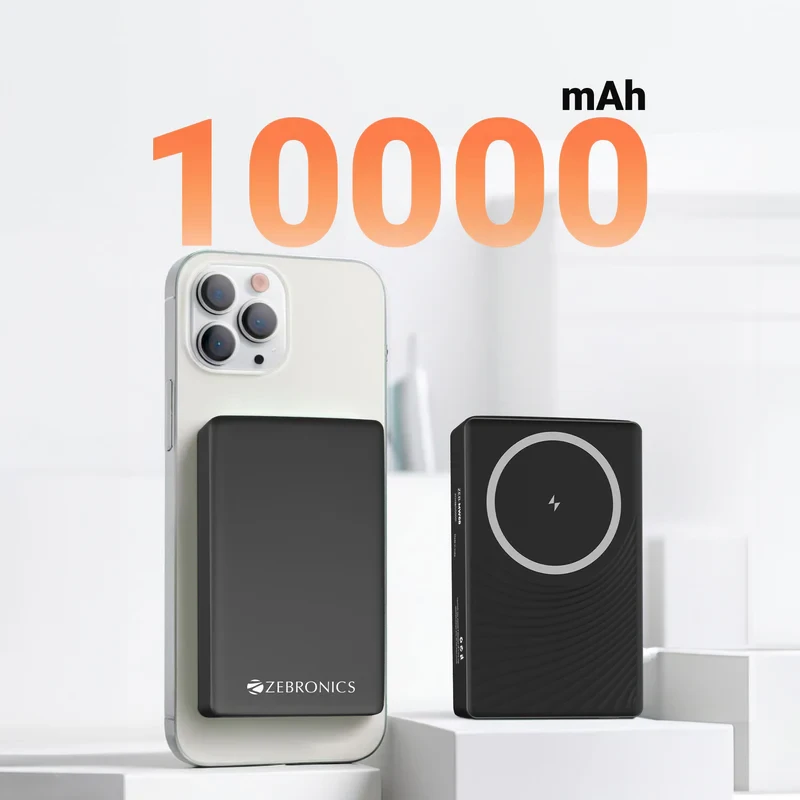 Zebronics power bank mw68 10000 mAh
