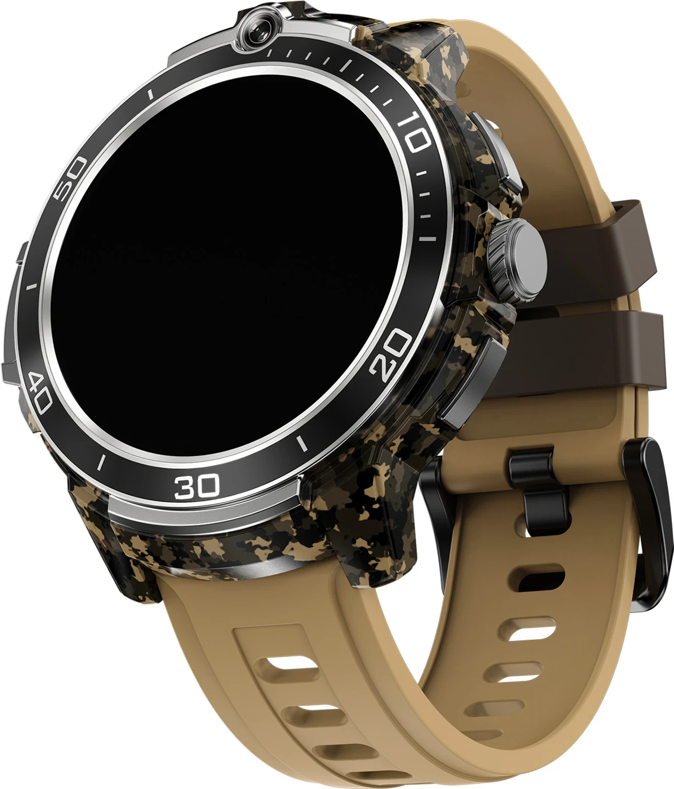 Fire-Boltt Shott 1.5" Round Display, Front Camera, Nano SIM Slot Smartwatch