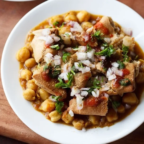 Samosa Natkhat Chana Chaat (2pcs)
