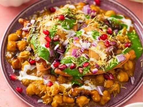 Samosa Chana Chaat (2pcs)