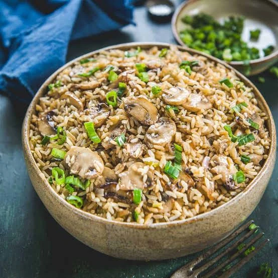 VEG. MUSHROOM FRIED RICE