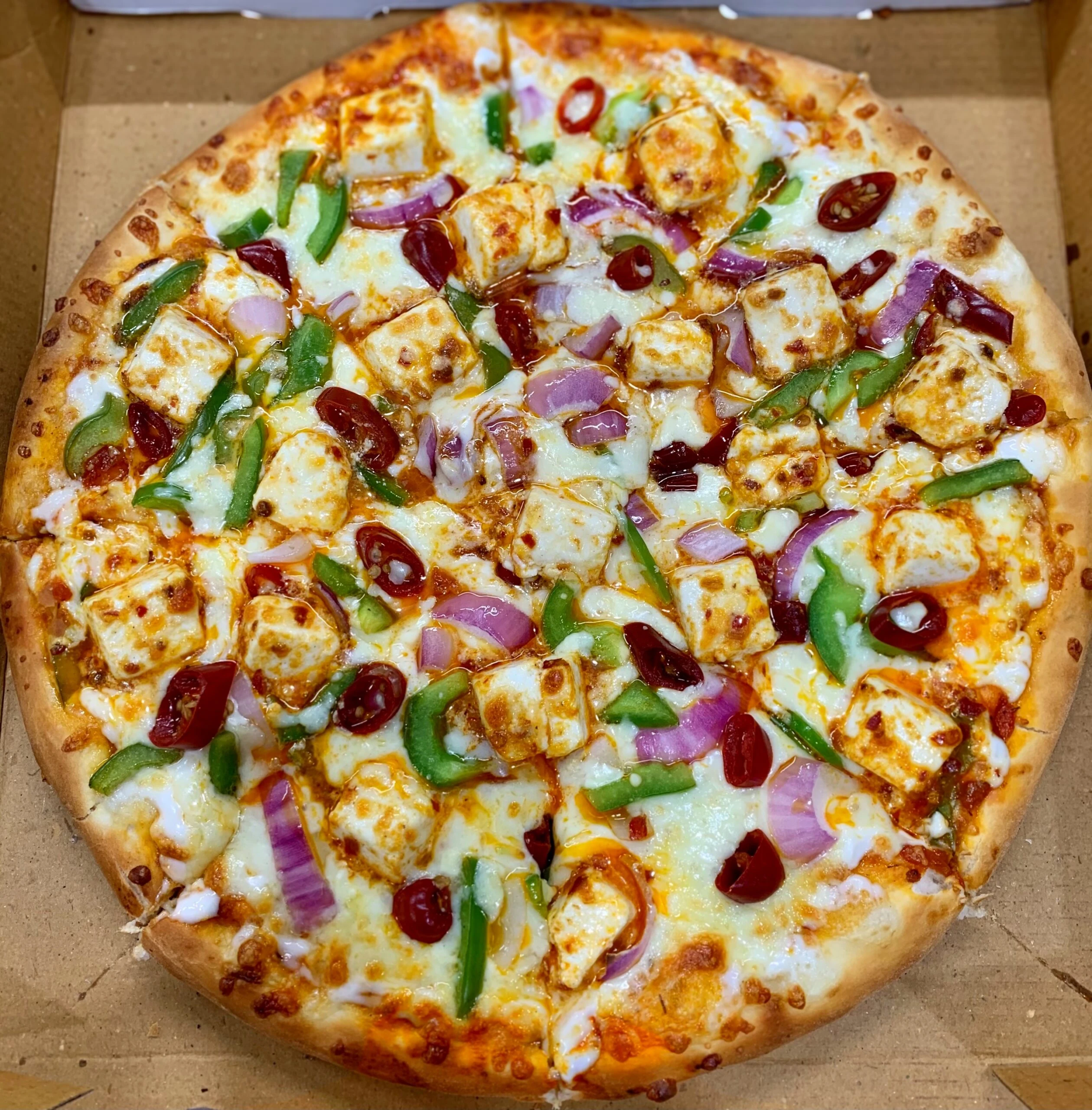TANDOORI PANEER PIZZA Large