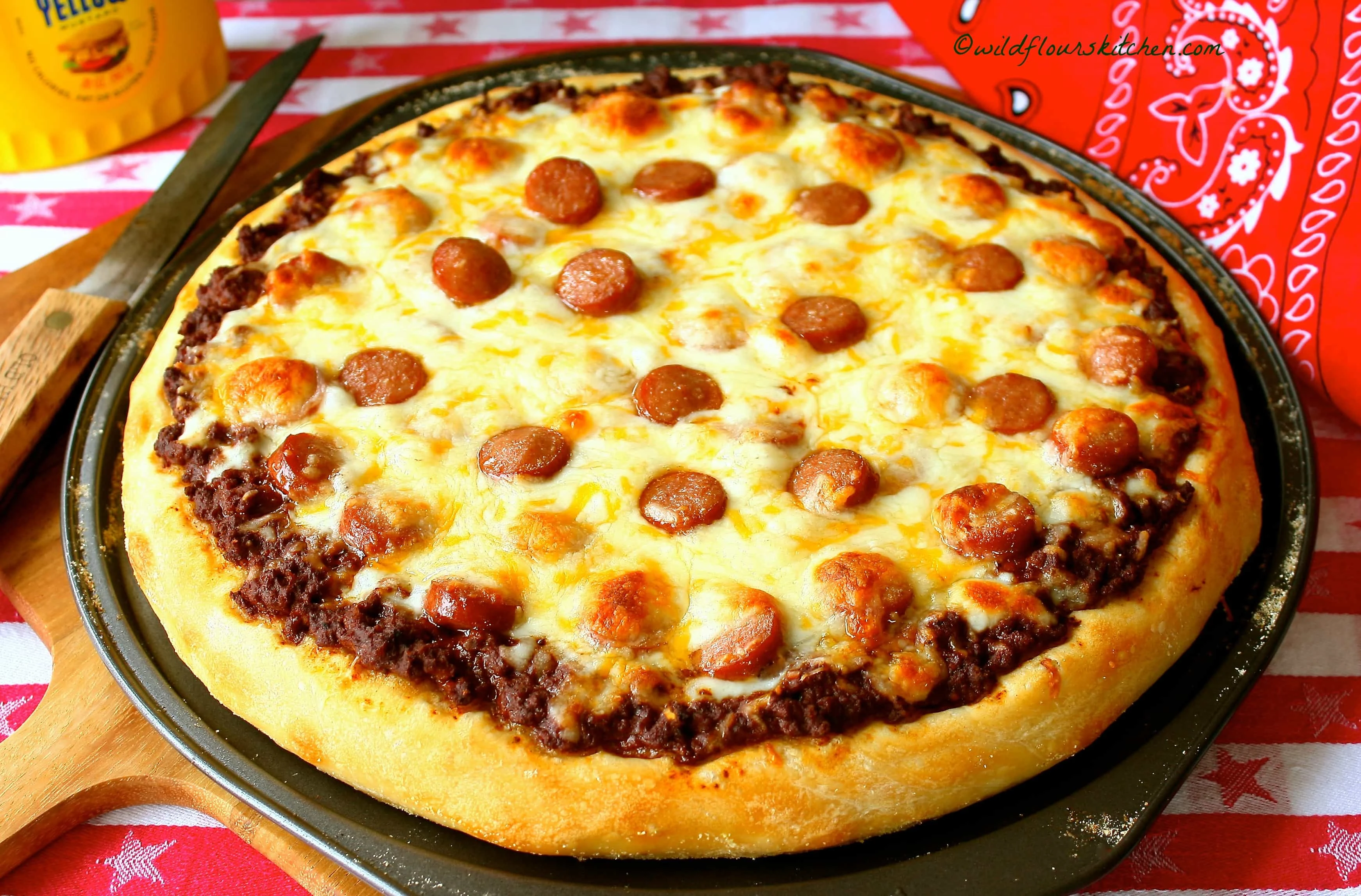 CHILLY CHEESE PIZZA Large