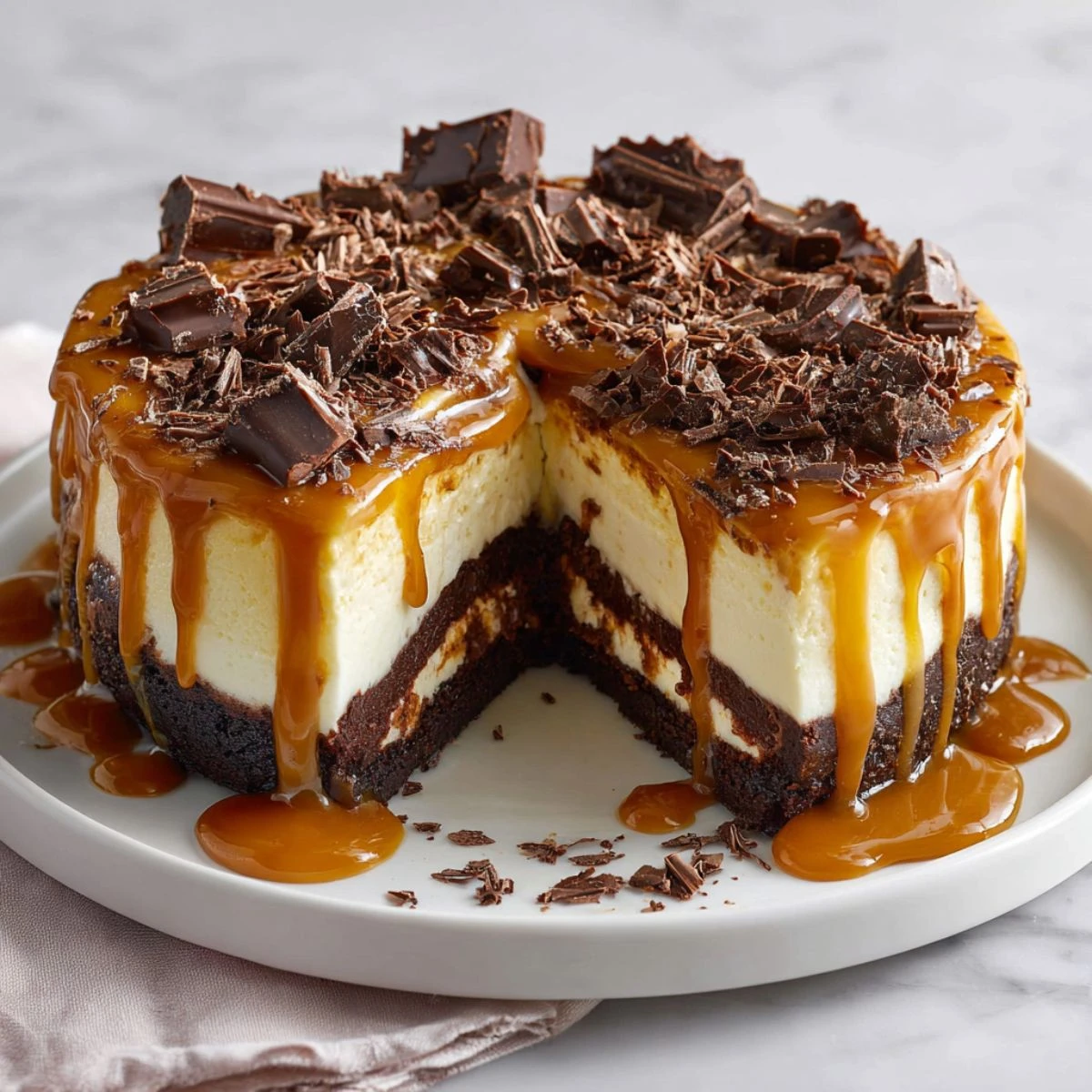 CARAMEL BROWNIE