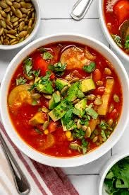 Veg. Garlic Chilli Soup