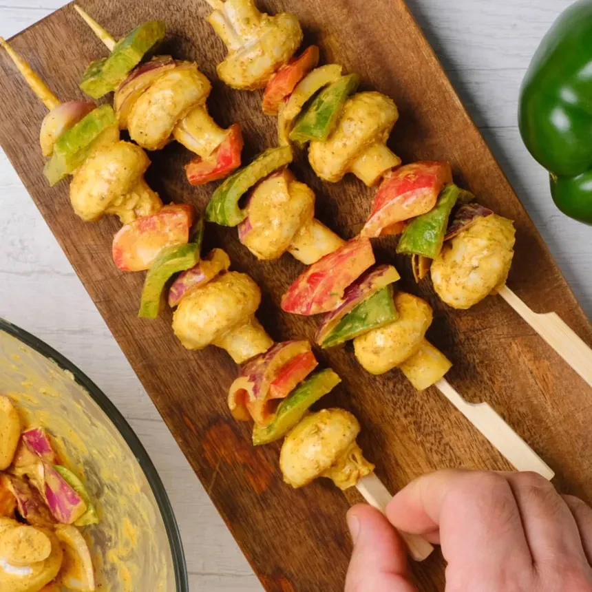 Mushroom Tikka