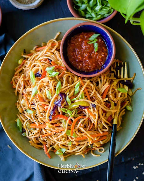 Veg. Schezwan Noodles