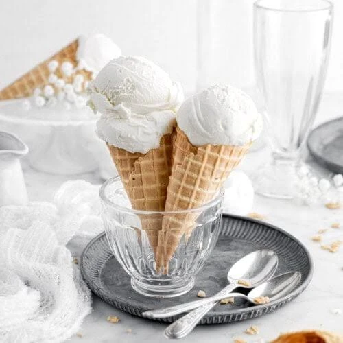 Vanilla ice cream