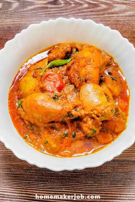 Chicken Do Pyaza (Full)