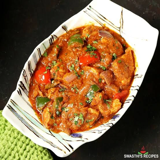 Kadai Chicken (Half)