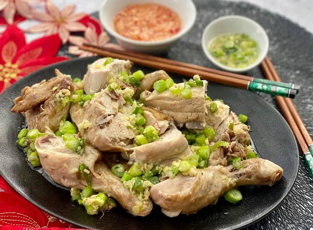 Chilli Ginger Steamed Chicken