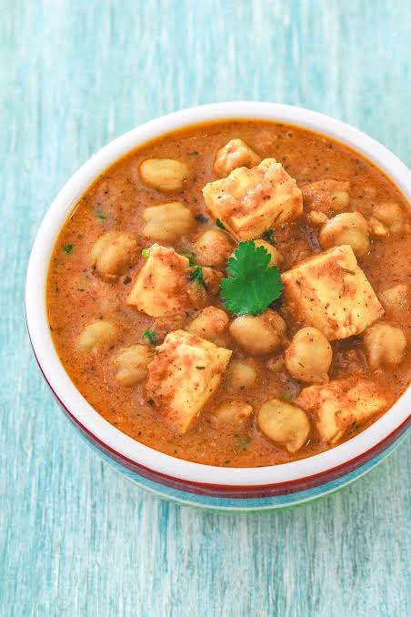 Channa Paneer Gravy