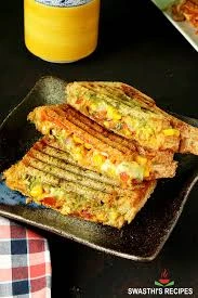 Tandoori Sweet Corn Sandwich