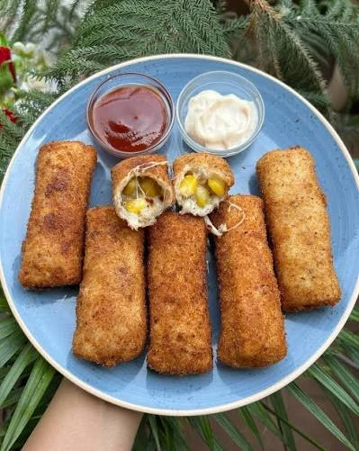 Cheese Corn Rolls
