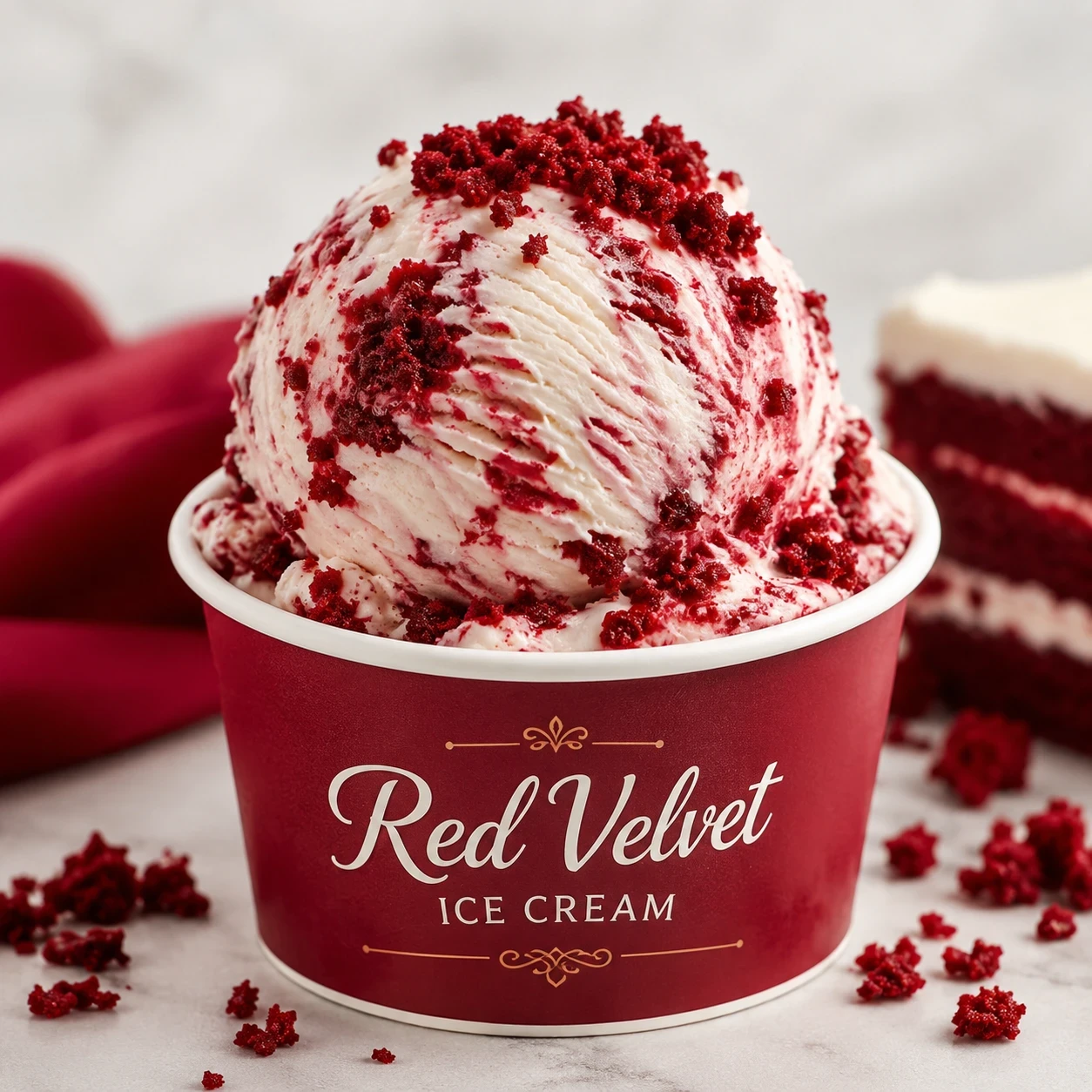 Red Velvet Ice Cream