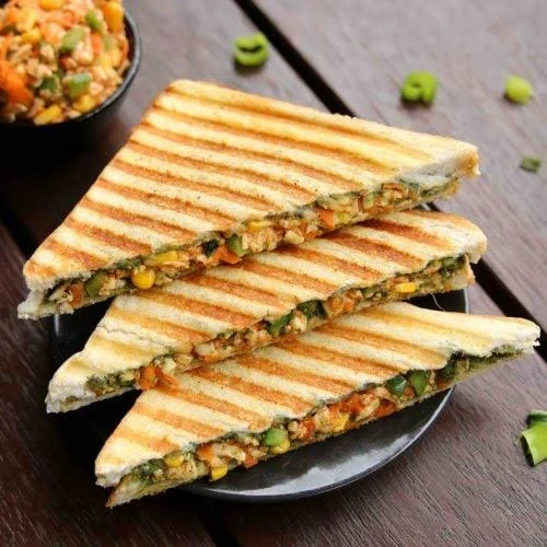 Garlic Paneer Sandwich