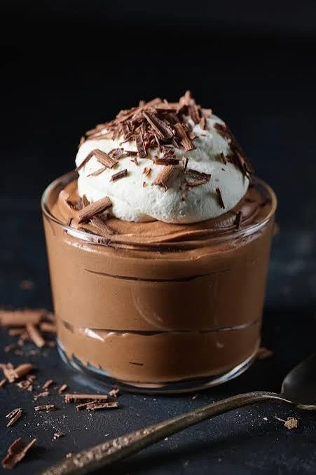 Chocolate Cream Mousse Jar