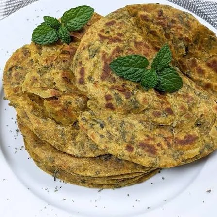 Pudina Lachha Parantha