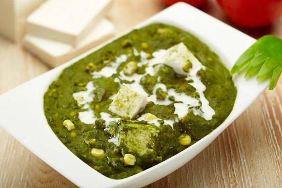 Corn Palak Paneer
