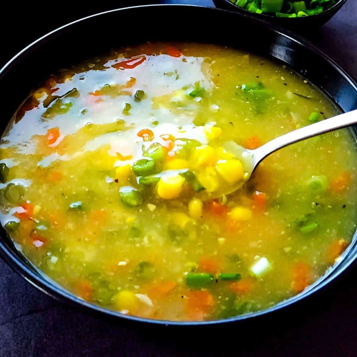 Sweet Corn Veg. Soup