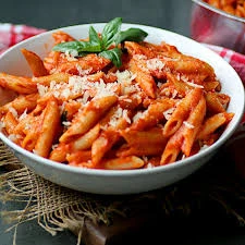 Cheese Pasta (With Red Sauce)