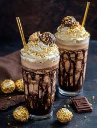Ferrero Rocher Ice Cream Shake