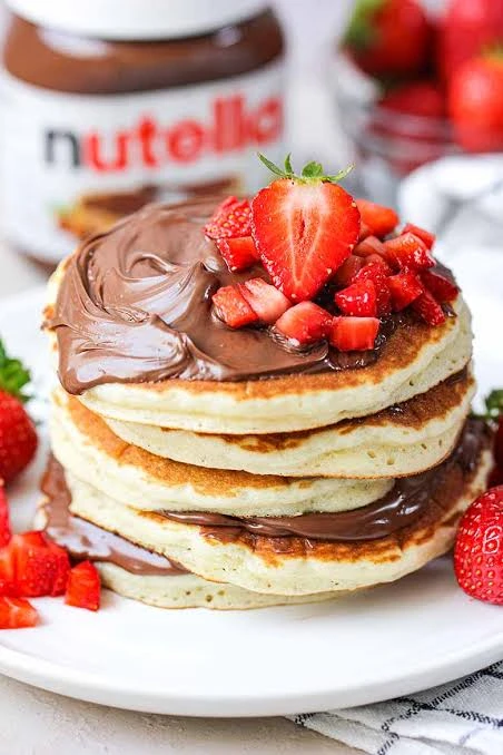 Nutella pan cake