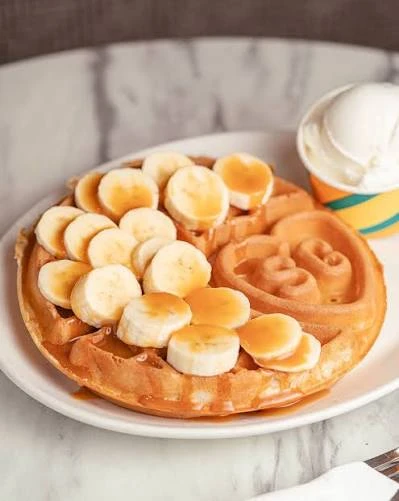 Banoffee Waffles