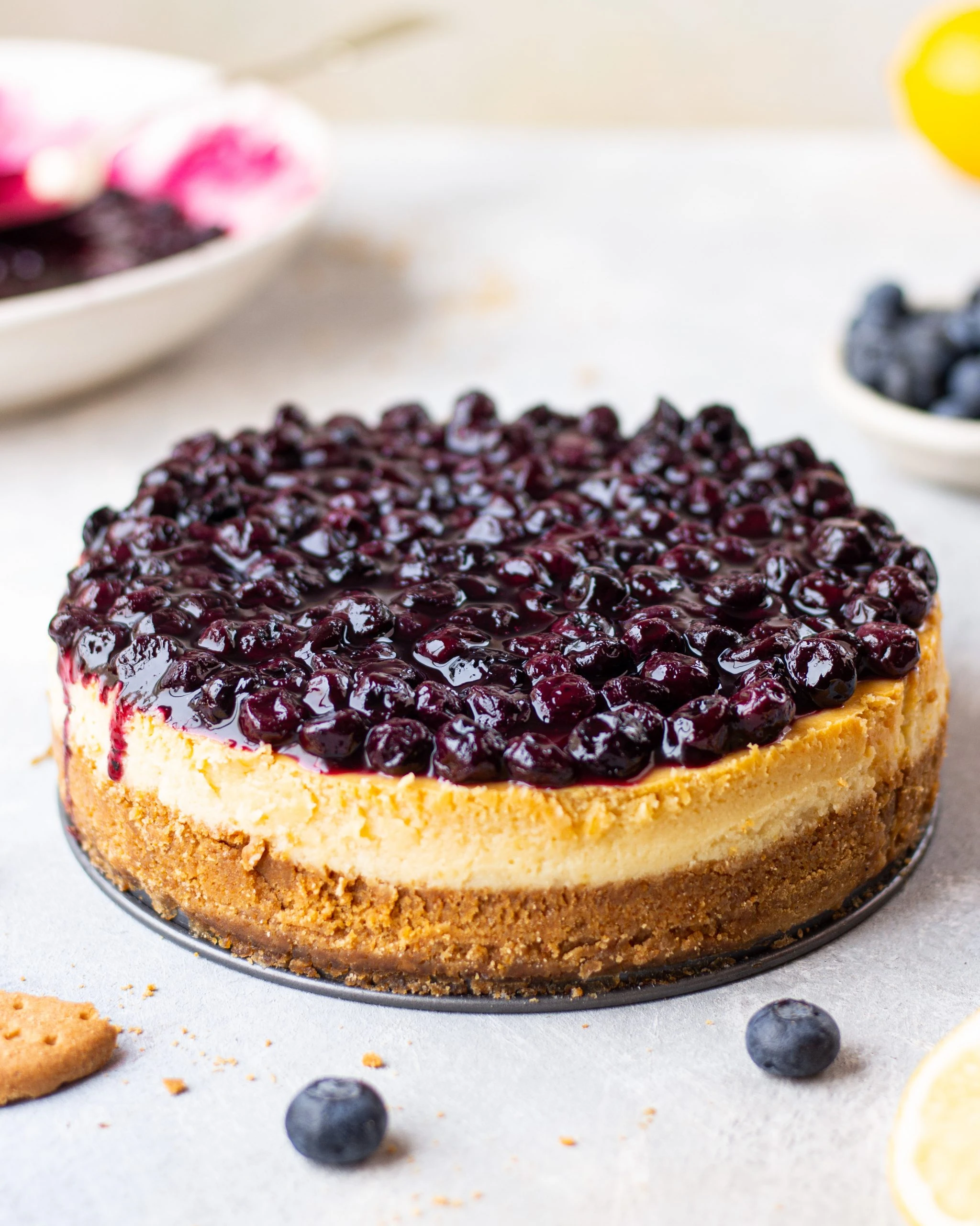 BLUEBERRY CHEESE CAKE