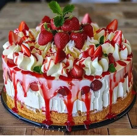 STRAWBERRY CHEESE CAKE