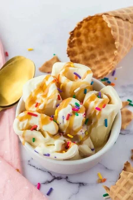 Sweet kids ice cream roll
