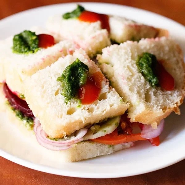 Bombay Kacha Sandwich