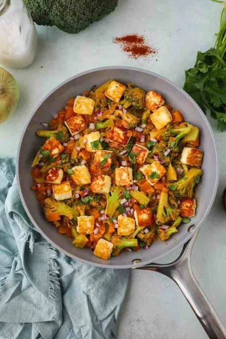 Paneer&Vegitable chat
