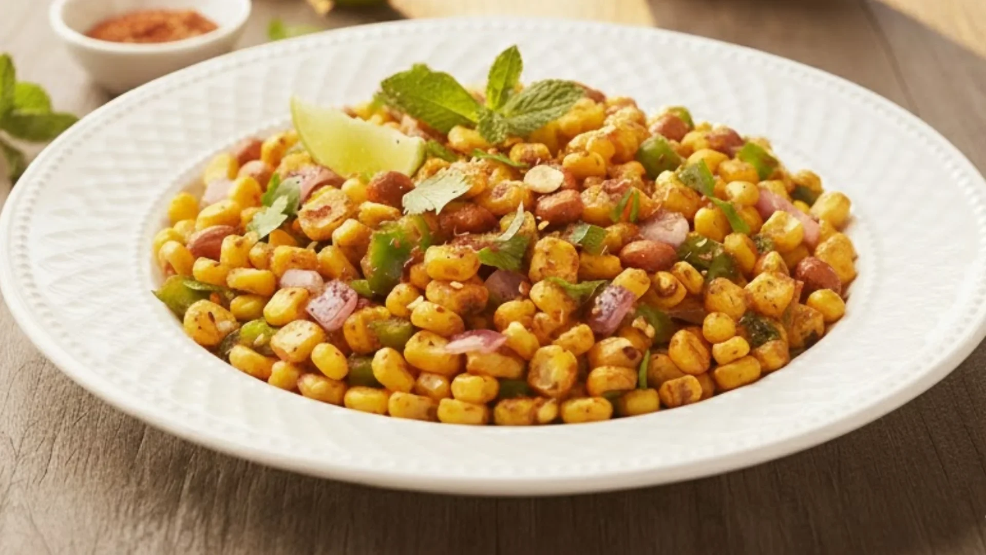 Corn -Peanut chat