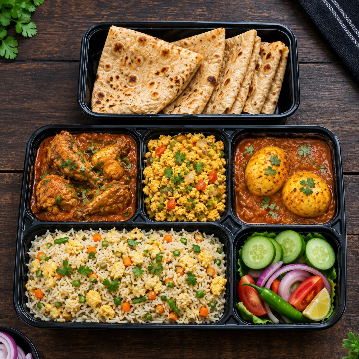 Non Veg Golden Thali
