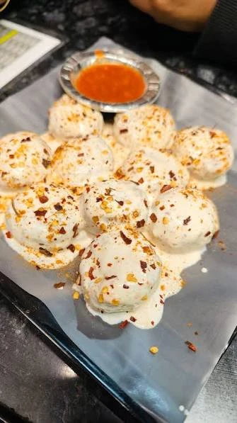 Veg Steam Malai Momos