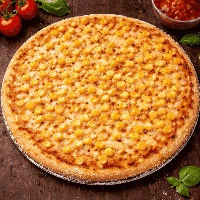 Sweet Corn Pizza