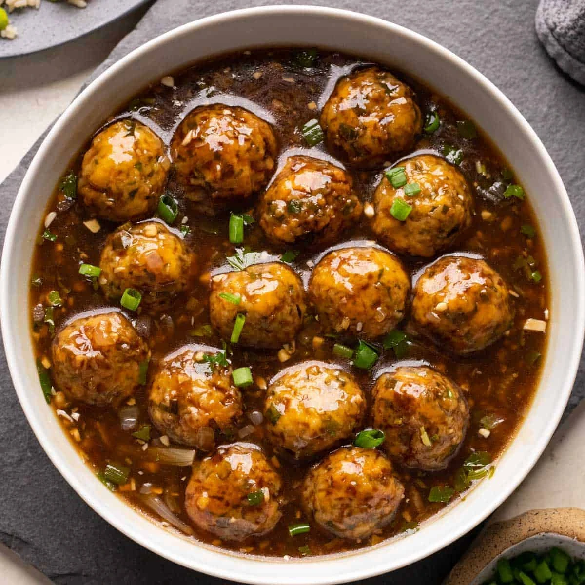 Veg Manchurian Gravy chinese