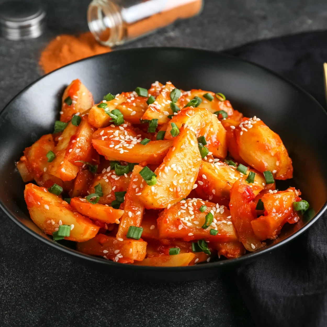 Honey Chilli Potato