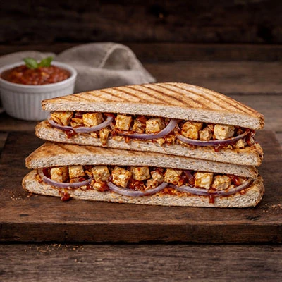 chilli paneer sandwich