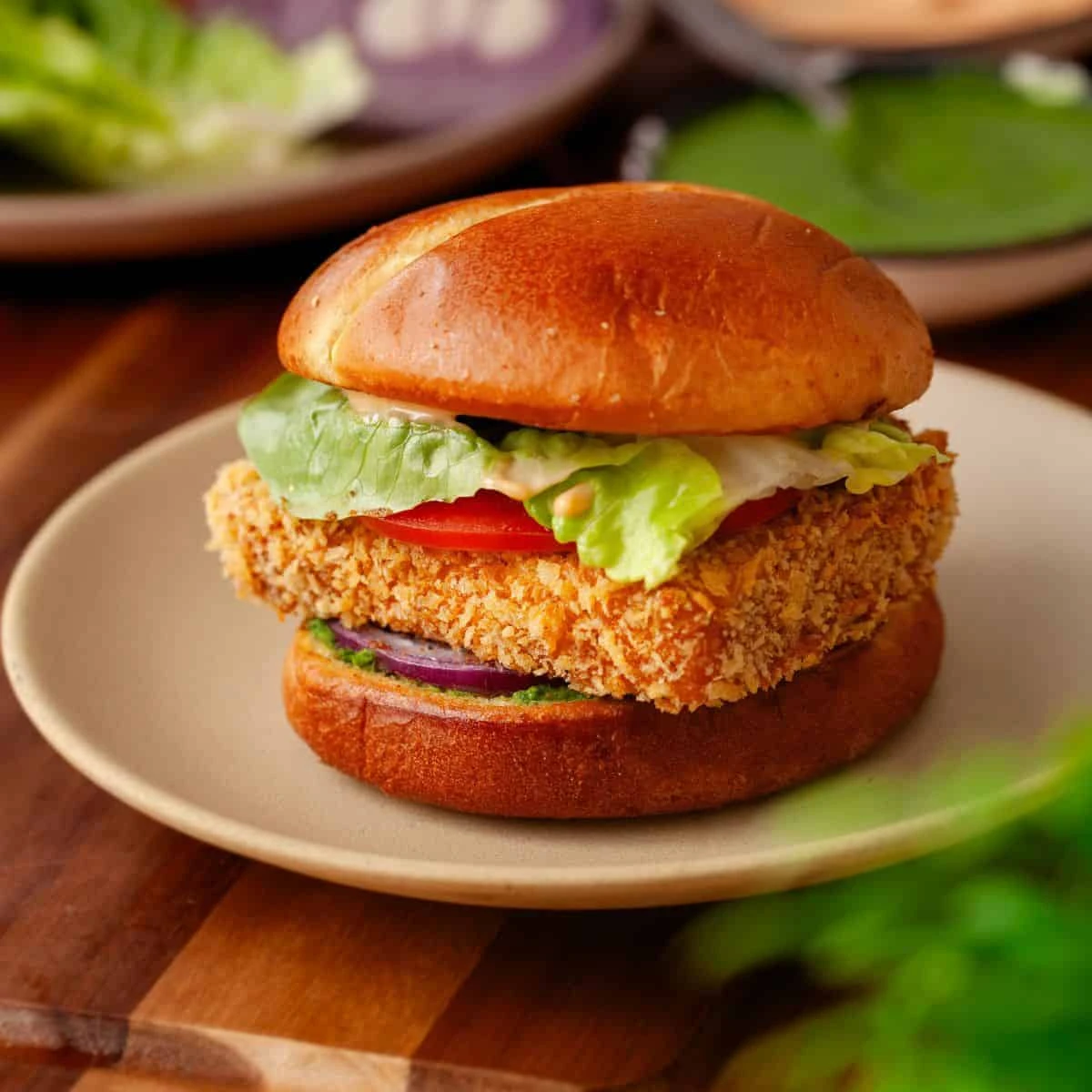 Paneer Crispy Burger