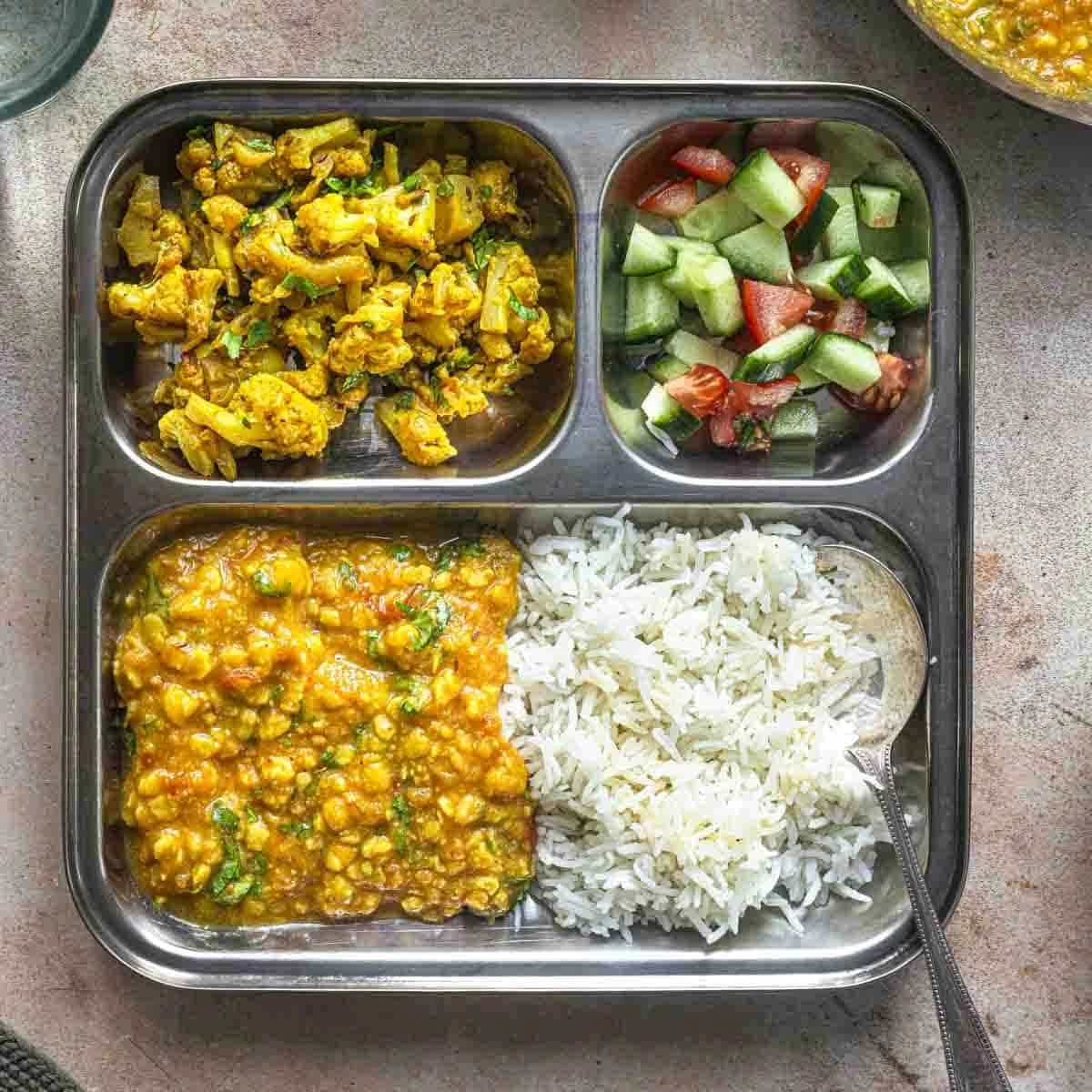 Dal Fry Thali