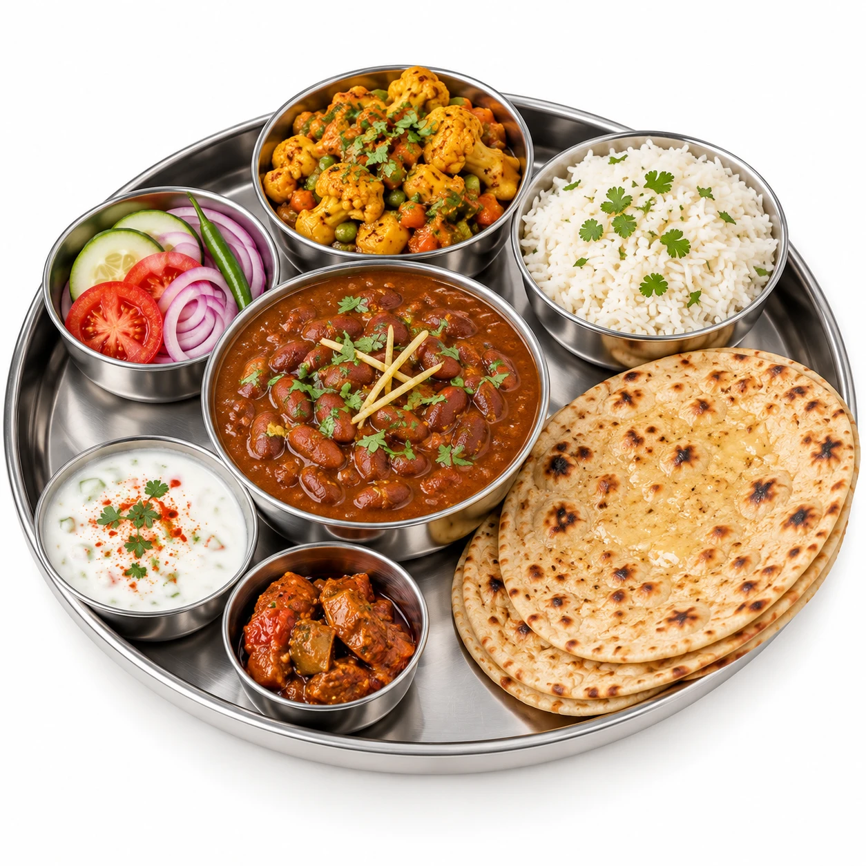 Rajma Thali
