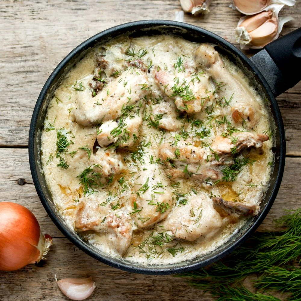 chicken malai leg 2 pcs