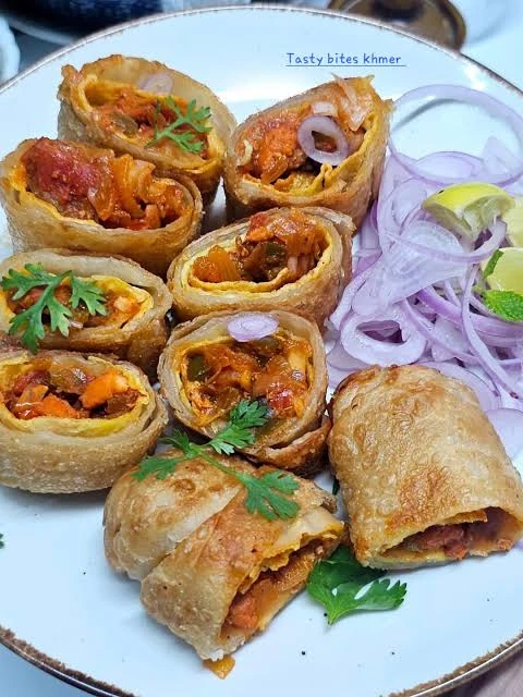 Double Egg Aloo Roll