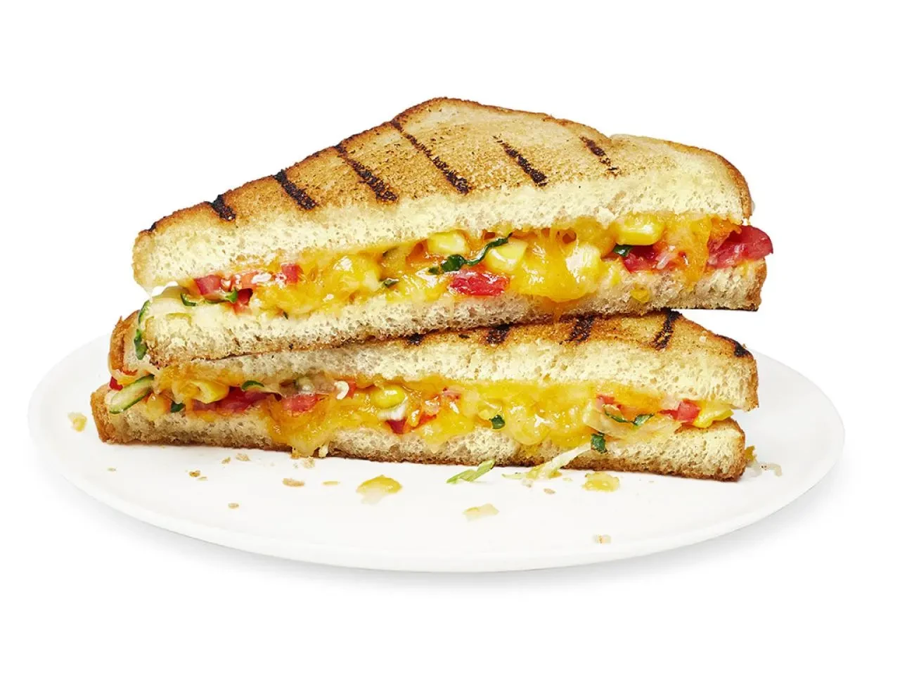 Cheese And Corn Sandwich
