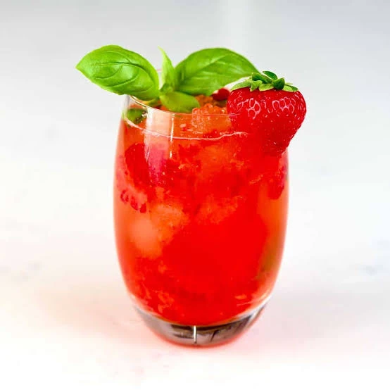Strawberry mocktail