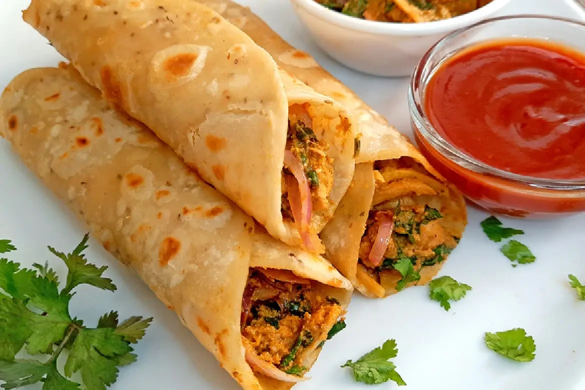 Chilly Chicken Roll