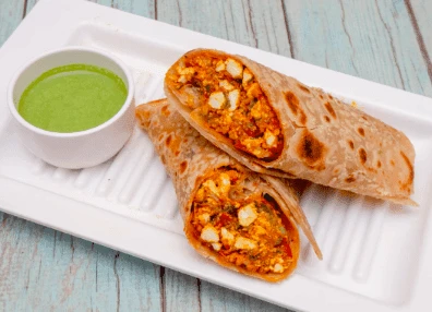 Egg Bhurji Roll