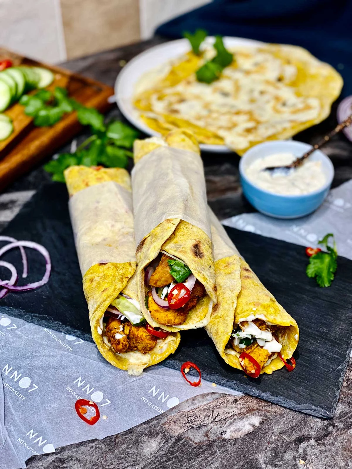 Egg Chicken Roll